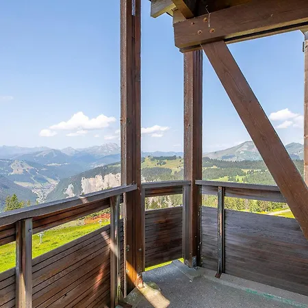 7 Personnes Avec Balcon, Wifi Et Casier A Skis - Fr-1-314-244 * Морзин
